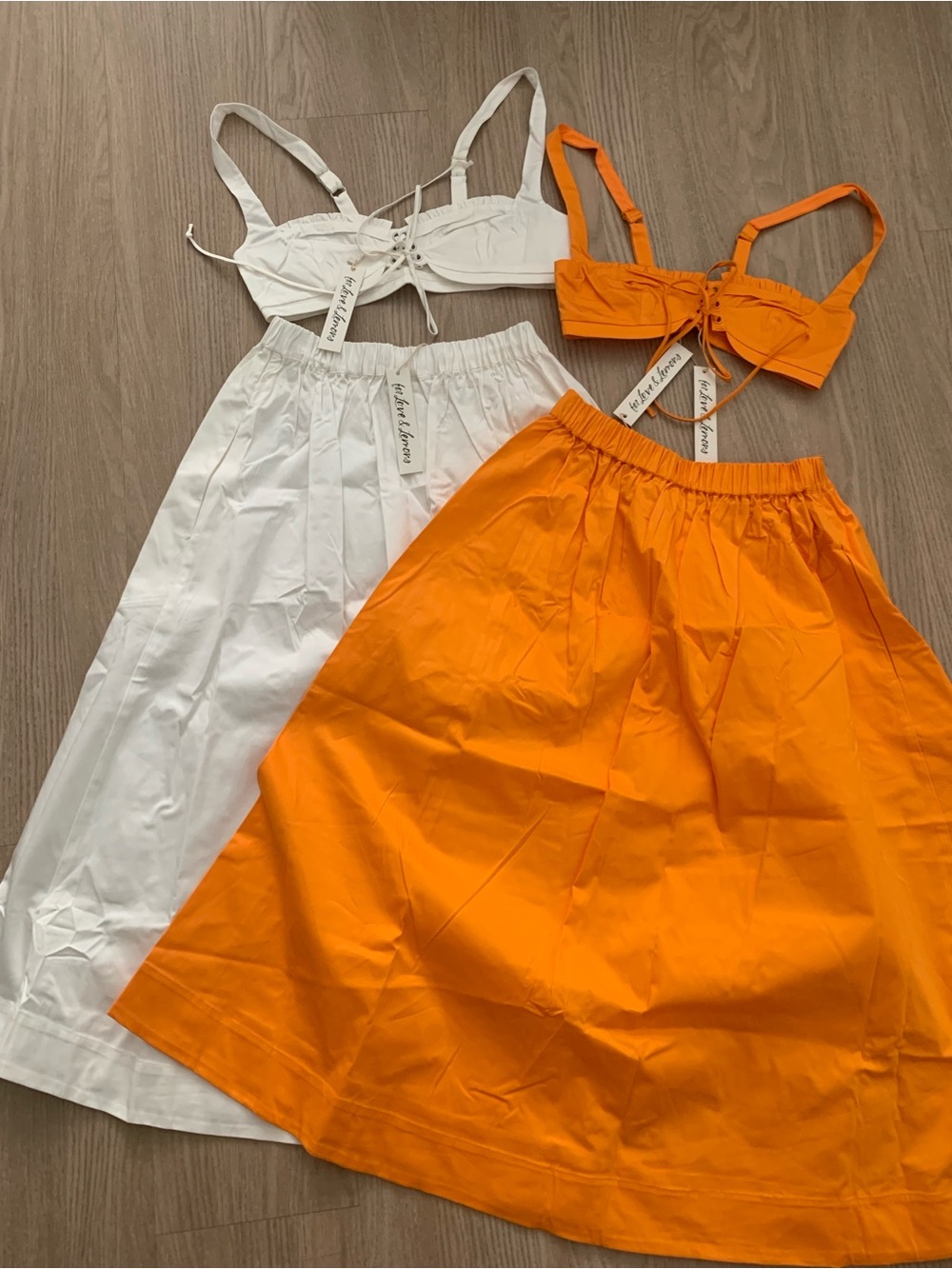 For Love And Lemons Clementine set size XS NWT